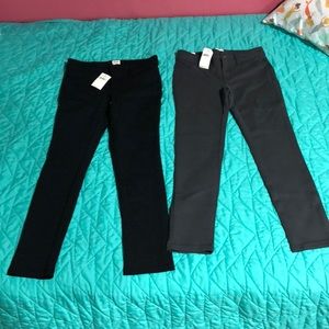 New stretchy pants girls size 6